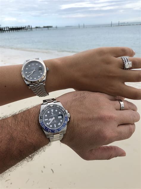 his and hers rolex|men wearing rolex watches.